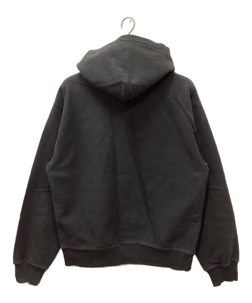 stussy（ステューシー）stussy (ステューシー) 8 BALL EMBROIDERED HOODIE/エイトボールエンブロイドフーディー ブラック サイズ:Lの古着・服飾アイテム