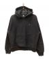 stussy（ステューシー）の古着「8 BALL EMBROIDERED HOODIE/エイトボールエンブロイドフーディー」｜ブラック