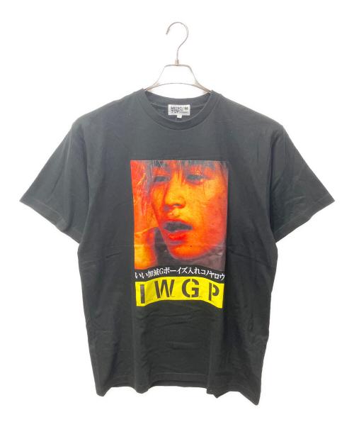 MEDICOM TOY LIFE ENTERTAINMENT（メディコムトイ・ライフエンターテイメント）MEDICOM TOY LIFE ENTERTAINMENT (メディコムトイ・ライフエンターテイメント) プリントTシャツ ブラック サイズ:L 未使用品の古着・服飾アイテム