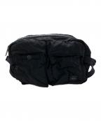 PORTERポーター）の古着「タンカーボディバッグ」｜ブラック