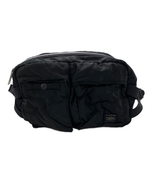 PORTER（ポーター）PORTER (ポーター) タンカーボディバッグ ブラックの古着・服飾アイテム