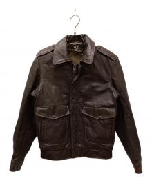 Schott（ショット）の古着「A-2 フライトジャケット」｜ブラウン