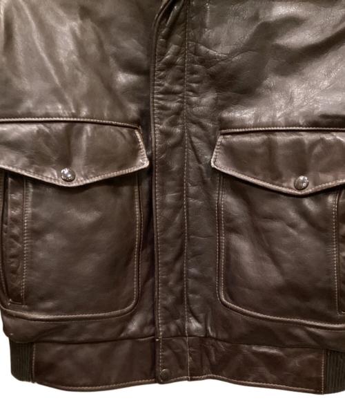 Schott（ショット）Schott (ショット) A-2 フライトジャケット ブラウン サイズ:36の古着・服飾アイテム