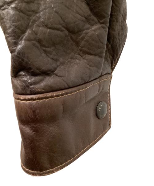 Schott（ショット）Schott (ショット) A-2 フライトジャケット ブラウン サイズ:36の古着・服飾アイテム