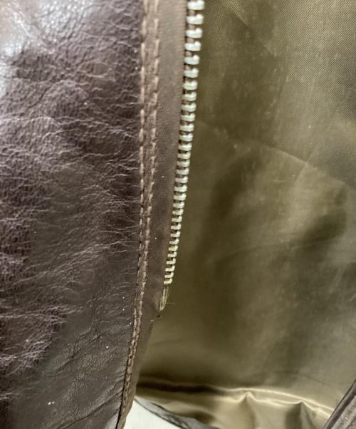 Schott（ショット）Schott (ショット) A-2 フライトジャケット ブラウン サイズ:36の古着・服飾アイテム