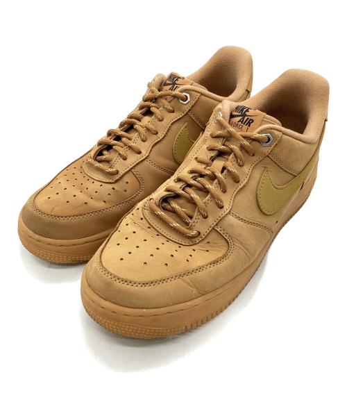NIKE（ナイキ）NIKE (ナイキ) Air Force 1 Low '07 WB/エアフォースワン フラックス/ウィート ブラウン サイズ:25.5CMの古着・服飾アイテム