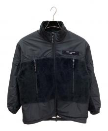 COMME des GARCONS HOMME（コムデギャルソン オム）の古着「エステルボアフリース×エステルリップクロス」｜ブラック