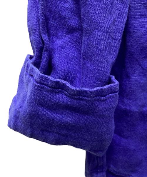 RALPH LAUREN（ラルフローレン）RALPH LAUREN (ラルフローレン) リネンシャツ ブルー サイズ:XSの古着・服飾アイテム