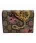 GUCCI (グッチ) ベンガルコンパクトウォレット ブラウン：25000円
