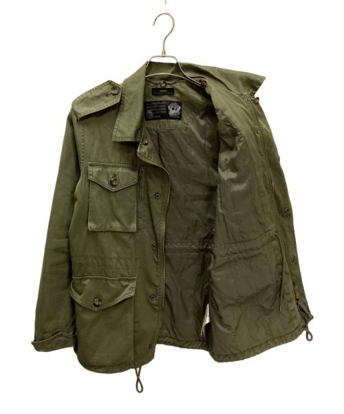 DIESEL（ディーゼル）DIESEL (ディーゼル) ミリタリージャケット グリーン サイズ:Sの古着・服飾アイテム