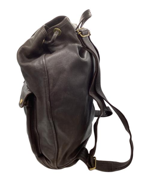 PORTER（ポーター）PORTER (ポーター) RUCKSACK / レザーリュックサック ブラウンの古着・服飾アイテム