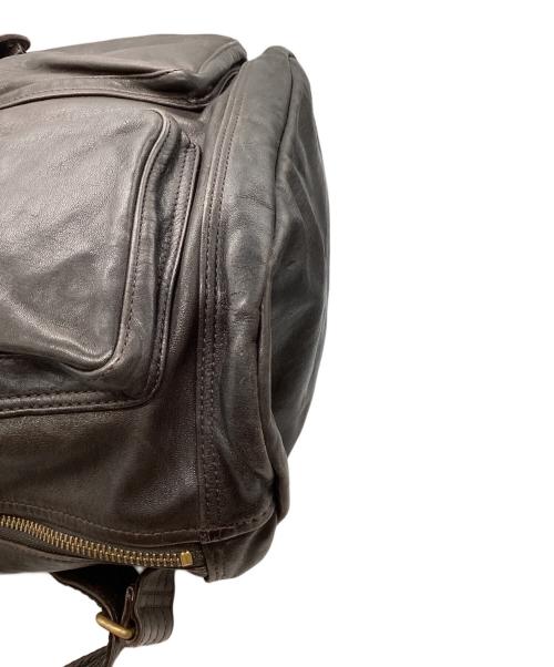 PORTER（ポーター）PORTER (ポーター) RUCKSACK / レザーリュックサック ブラウンの古着・服飾アイテム
