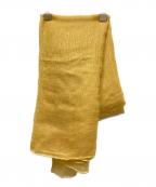 douce gloireドゥースゴロワー）の古着「カシミヤブレンドストール」｜イエロー