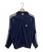 adidasアディダス）の古着「トラックジャケット」｜ネイビー
