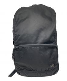 PORTER（ポーター）の古着「フラッシュ デイパック」｜ブラック