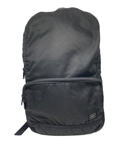 PORTER（ポーター）PORTER (ポーター) フラッシュ デイパック ブラックの古着・服飾アイテム
