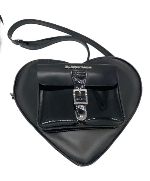 Dr.Martens（ドクターマーチン）Dr.Martens (ドクターマーチン) HEART LEATHER BACKPACK（ハートレザーバックパック） ブラックの古着・服飾アイテム