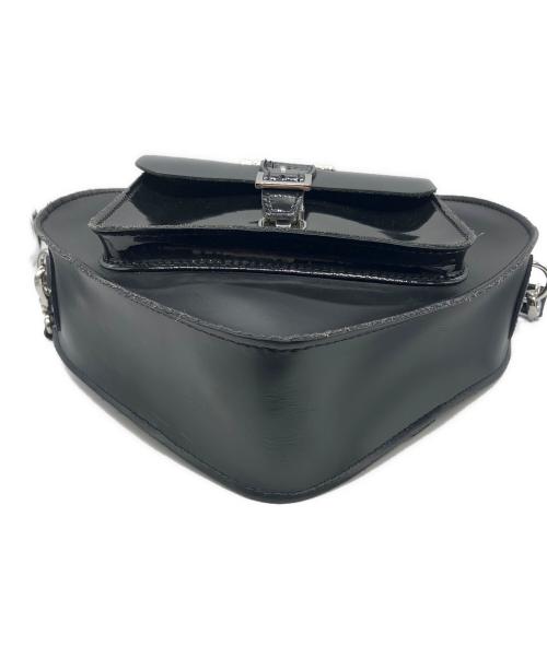 Dr.Martens（ドクターマーチン）Dr.Martens (ドクターマーチン) HEART LEATHER BACKPACK（ハートレザーバックパック） ブラックの古着・服飾アイテム