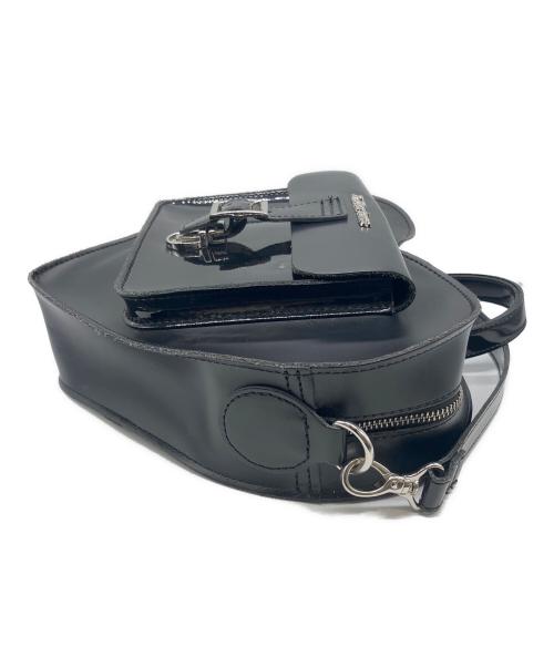 Dr.Martens（ドクターマーチン）Dr.Martens (ドクターマーチン) HEART LEATHER BACKPACK（ハートレザーバックパック） ブラックの古着・服飾アイテム