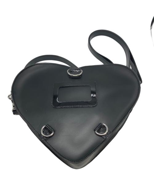 Dr.Martens（ドクターマーチン）Dr.Martens (ドクターマーチン) HEART LEATHER BACKPACK（ハートレザーバックパック） ブラックの古着・服飾アイテム