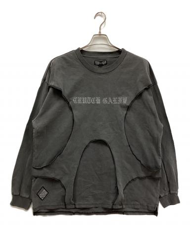 中古・古着通販】GALFY (ガルフィー) 穴の向こうにわんちゃんロンTee