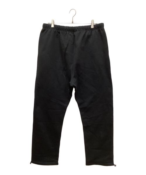 FOG ESSENTIALS（フィアオブゴッド エッセンシャル）FOG ESSENTIALS (フィアオブゴッド エッセンシャル) リラックスフリーススウェットパンツ ブラック サイズ:Lの古着・服飾アイテム