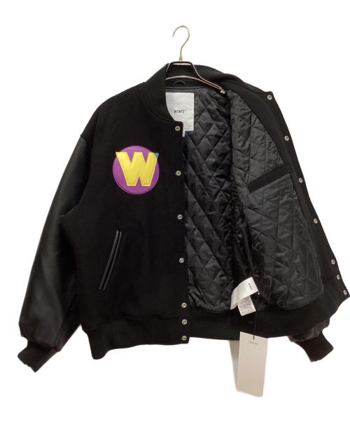 WTAPS（ダブルタップス）WTAPS (ダブルタップス) BC/JACKET/WOPL. MELTON. SYNTHETIC ブラック サイズ:3 未使用品の古着・服飾アイテム