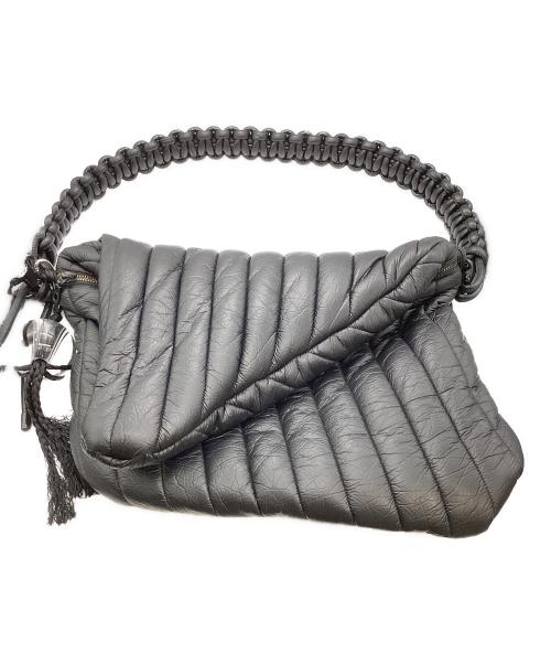 NUTEMPEROR（ナットエンペラー）NUTEMPEROR (ナットエンペラー) PU LEATHER BAG (BLACK)/フェイクレザーバッグ ブラックの古着・服飾アイテム