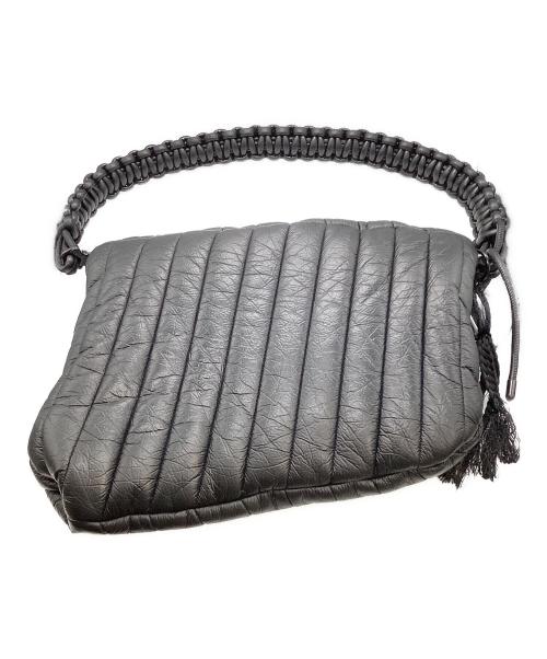 NUTEMPEROR（ナットエンペラー）NUTEMPEROR (ナットエンペラー) PU LEATHER BAG (BLACK)/フェイクレザーバッグ ブラックの古着・服飾アイテム