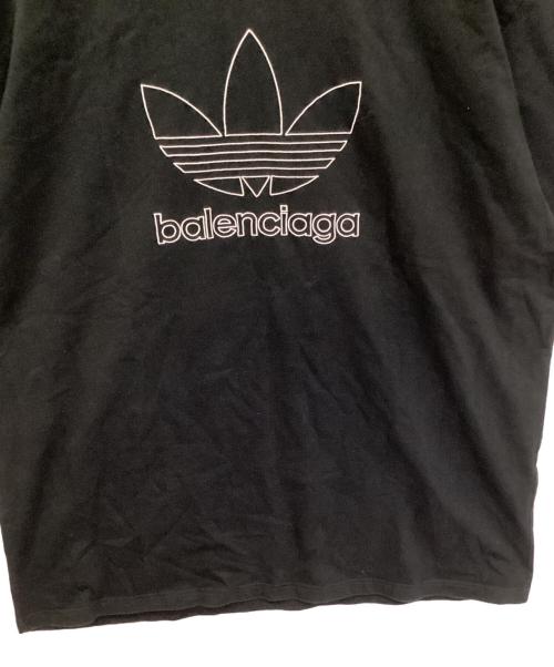 adidas（アディダス）adidas (アディダス) BALENCIAGA (バレンシアガ) 半袖Tシャツ ブラック サイズ:4の古着・服飾アイテム