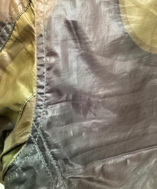 DIESEL（ディーゼル）DIESEL (ディーゼル) カモ柄中綿ジャケット オリーブ サイズ:Sの古着・服飾アイテム