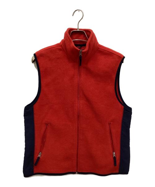GAP（ギャップ）GAP (ギャップ) フリースベスト レッド サイズ:Mの古着・服飾アイテム
