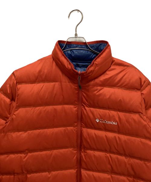 Columbia（コロンビア）Columbia (コロンビア) OMNI TECH ダウンジャケット オレンジ サイズ:剥がれ有の古着・服飾アイテム