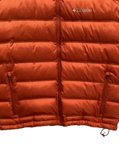 Columbia（コロンビア）Columbia (コロンビア) OMNI TECH ダウンジャケット オレンジ サイズ:剥がれ有の古着・服飾アイテム