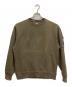 C.P COMPANY（シーピーカンパニー）の古着「Brushed and Emerized Diagonal Fleece Lens Crew Neck Sweatshirt」｜ベージュ