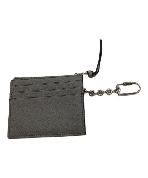 LOEWE（ロエベ）LOEWE (ロエベ) コイン＆パスケース グレー×グリーンの古着・服飾アイテム