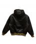 SUPREME (シュプリーム) MITCHELL & NESS (ミッチェルアンドネス) Lined Hooded Satin Varsity Jacket ブラック サイズ:S：50000円