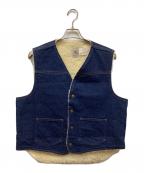 CarHarttカーハート）の古着「デニムボアベスト」｜インディゴ