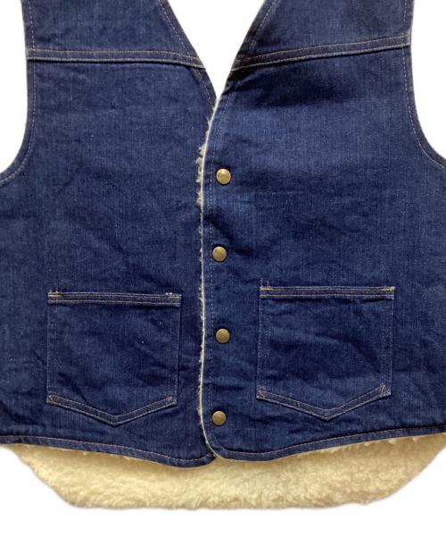 CarHartt（カーハート）CarHartt (カーハート) デニムボアベスト インディゴ サイズ:Lの古着・服飾アイテム