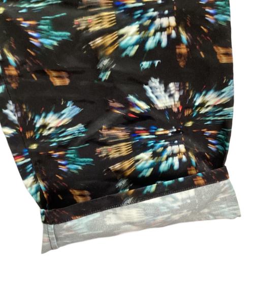 TELMA（テルマ）TELMA (テルマ) Printed Relax Pants / プリントリラックスパンツ ブラック サイズ:36の古着・服飾アイテム