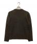 GIORGIO ARMANI (ジョルジョアルマーニ) クルーハイゲージニット ブラウン サイズ:S：5000円