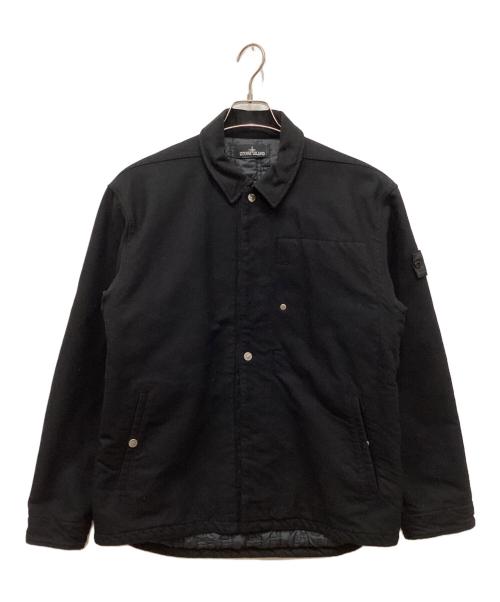 STONE ISLAND（ストーンアイランド）STONE ISLAND (ストーンアイランド) WAPPEN SHADOW PROJECT COACH JACKET/ワッペンシャドウプロジェクトコーチジャケット　 ブラック サイズ:Mの古着・服飾アイテム