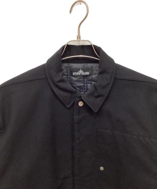 STONE ISLAND（ストーンアイランド）STONE ISLAND (ストーンアイランド) WAPPEN SHADOW PROJECT COACH JACKET/ワッペンシャドウプロジェクトコーチジャケット　 ブラック サイズ:Mの古着・服飾アイテム