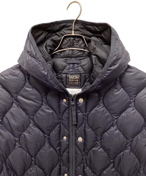 TAION（タイオン）TAION (タイオン) ミリタリー M65 ライナーWジップ フーデットジャケット ネイビー サイズ:Lの古着・服飾アイテム