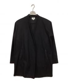 LANVIN（ランバン）の古着「ガウンカーディガン」｜ネイビー