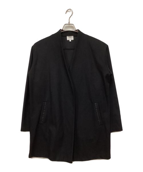LANVIN（ランバン）LANVIN (ランバン) ガウンカーディガン ネイビー サイズ:48の古着・服飾アイテム