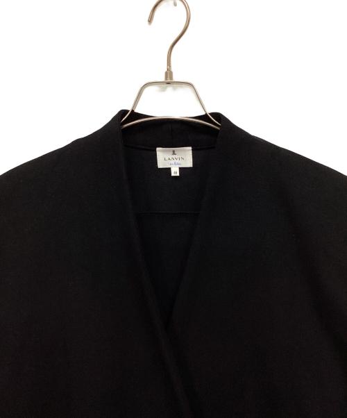 LANVIN（ランバン）LANVIN (ランバン) ガウンカーディガン ネイビー サイズ:48の古着・服飾アイテム