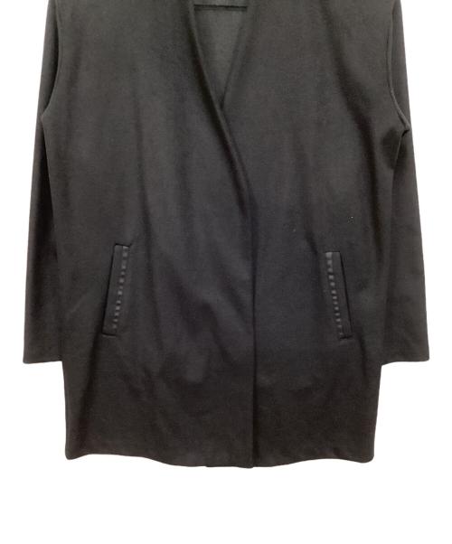 LANVIN（ランバン）LANVIN (ランバン) ガウンカーディガン ネイビー サイズ:48の古着・服飾アイテム