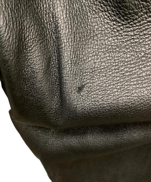 FAR EASTERN ENTHUSIAST（ファーイースタンエンスージアスト）FAR EASTERN ENTHUSIAST (ファーイースタンエンスージアスト) ディアスキンレザーパンツ ブラック サイズ:Mの古着・服飾アイテム