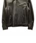 中古・古着 POLO RALPH LAUREN (ポロ・ラルフローレン) LAMBSKIN CAFE RACER JACKET / ラムレザージャケット ブラック サイズ:S：45000円